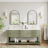 Dripex 50 x 75cm Arched Mirror, Arched Wall Mounted Mirror Home Decorative Bathroom Bedroom Living Room Dressing