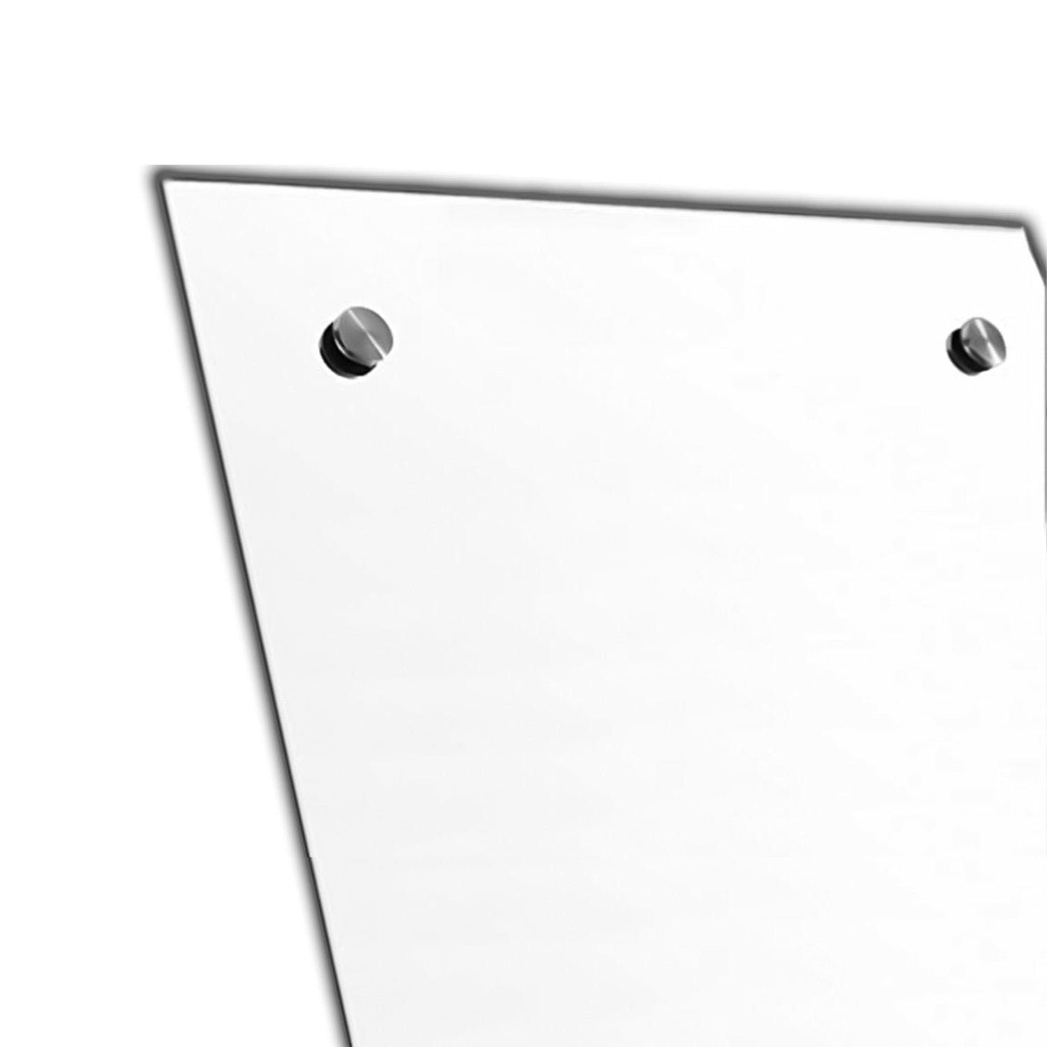 Dripex Frameless Bathroom Mirror,  Rectangle Wall Mounted Mirror with Polished Edge & Pre-Drilled Holes - Best for Bathroom, Dressing Room, Bedroom & Living Room