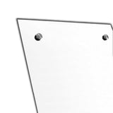 Dripex Frameless Bathroom Mirror,  Rectangle Wall Mounted Mirror with Polished Edge & Pre-Drilled Holes - Best for Bathroom, Dressing Room, Bedroom & Living Room