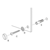 Dripex 60x45cm/110x45cm Frameless Rectangle Mirror, Wall Mounted Bathroom Mirror with Bevelled Edge & Pre-Drilled Holes, Horizontal or Vertical Hanging for Dressing Room Bedroom Living Room