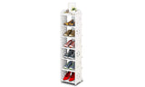 Dripex 5 /6/7/8Tier Shoe Rack Shoe Cabinet Storage Rack Bookshelf Shoe Organizer Free Standing Display Rack in Home Corridor Hallway and Corner