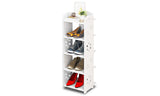 Dripex 5 /6/7/8Tier Shoe Rack Shoe Cabinet Storage Rack Bookshelf Shoe Organizer Free Standing Display Rack in Home Corridor Hallway and Corner