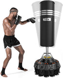 Dripex Freestanding Punching Bag with Stand 70''-182lbs Heavy Boxing Bag with Gloves for Adult Youth Kids - Men Stand Kickboxing Bag for Home Office