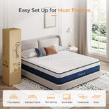 Vesgantti Vague Hybrid Mattress - Tight Top Mattress Series-Medium Firm(22/25cm)