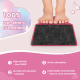 Dripex Kids Balance Beam - 210cm Portable Folding Balance Beam with Carry Handles, High Density EVA Faux Suede Gymnastics Beam for Home Gym Exercise