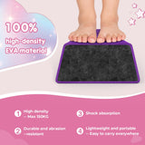 Dripex Kids Balance Beam - 210cm Portable Folding Balance Beam with Carry Handles, High Density EVA Faux Suede Gymnastics Beam for Home Gym Exercise