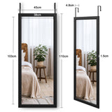 Dripex Over Door Mirror Full Length-Door Hung Mirror