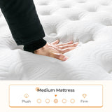 Vesgantti Nova Future Hybrid Mattress - Pillow Top Mattress-Medium firm(27cm)