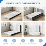 Vesgantti Folding Gel Memory Foam Mattress-Medium firm-(10/15cm）