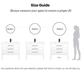 Dripex 40/50/60cm Round Mirror, Circle Hanging Wall Mirror - Home Decorative Wall Mounted Vanity Mirror for Bathroom, Dressing Room & Living Room, Black