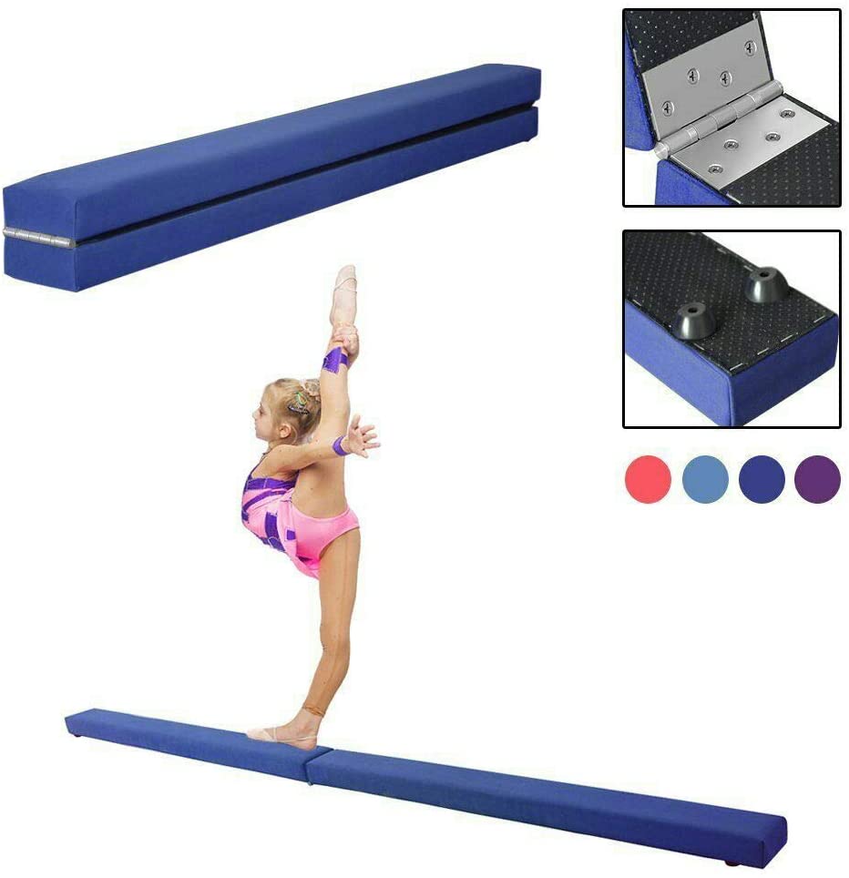 FBSPORT 240 CM Gymnastiek Balans voor Kinderen - Opvouwbare Training Beam FBSPORT 240 CM Gymnastiek Balans voor Kinderen - Opvouwbare Training Beam