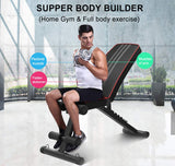 Foldable weight bench|Yoleo-robustsport.com