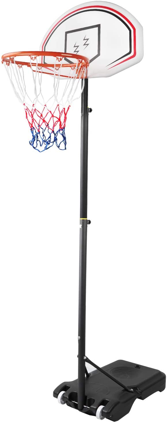 Dripex Professional Basketball Hoop Height Adjustable Portable