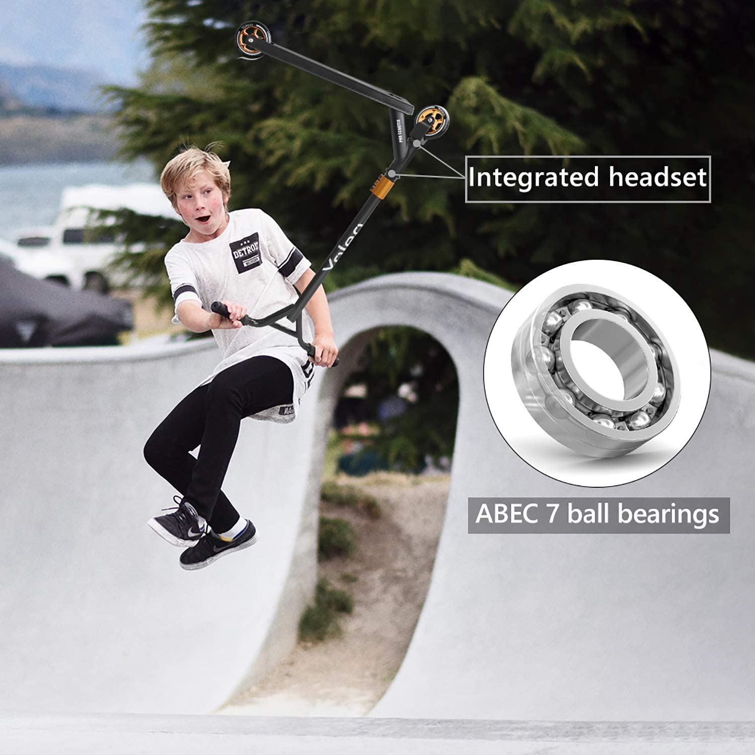 HOMCOM Pro Stunt Scooter,step Voor Freestyle Trucs,lichtgewicht Aluminium,geschikt Voor Kinderen En Volwassenen Groen~1r1f7jqr9j001 HOMCOM Pro Stunt Scooter,step Voor Freestyle Trucs,lichtgewicht Aluminium,geschikt Voor Kinderen En Volwassenen Groen~1r1f7jqr9j001