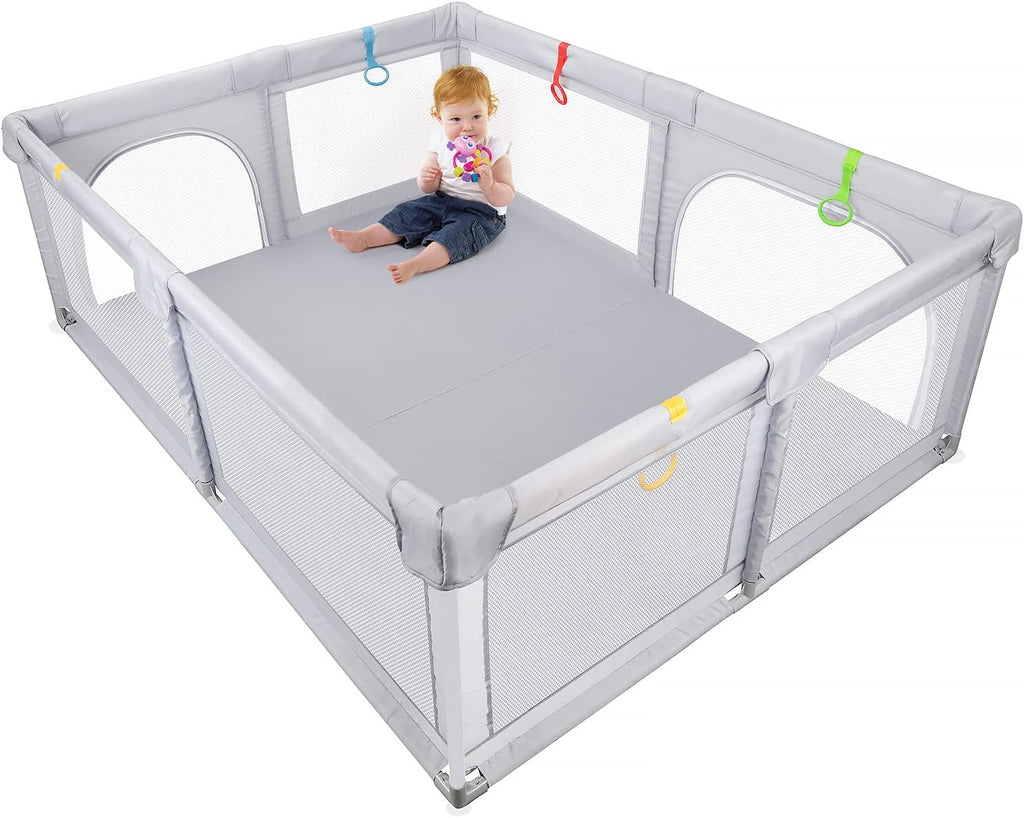 Dripex Baby Playpen, 150x200cm Playpen for Baby and Toddlers, Kids Saf ...