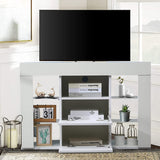 Corner TV Unit High Gloss TV Stand Cabinet Cupboard Storage