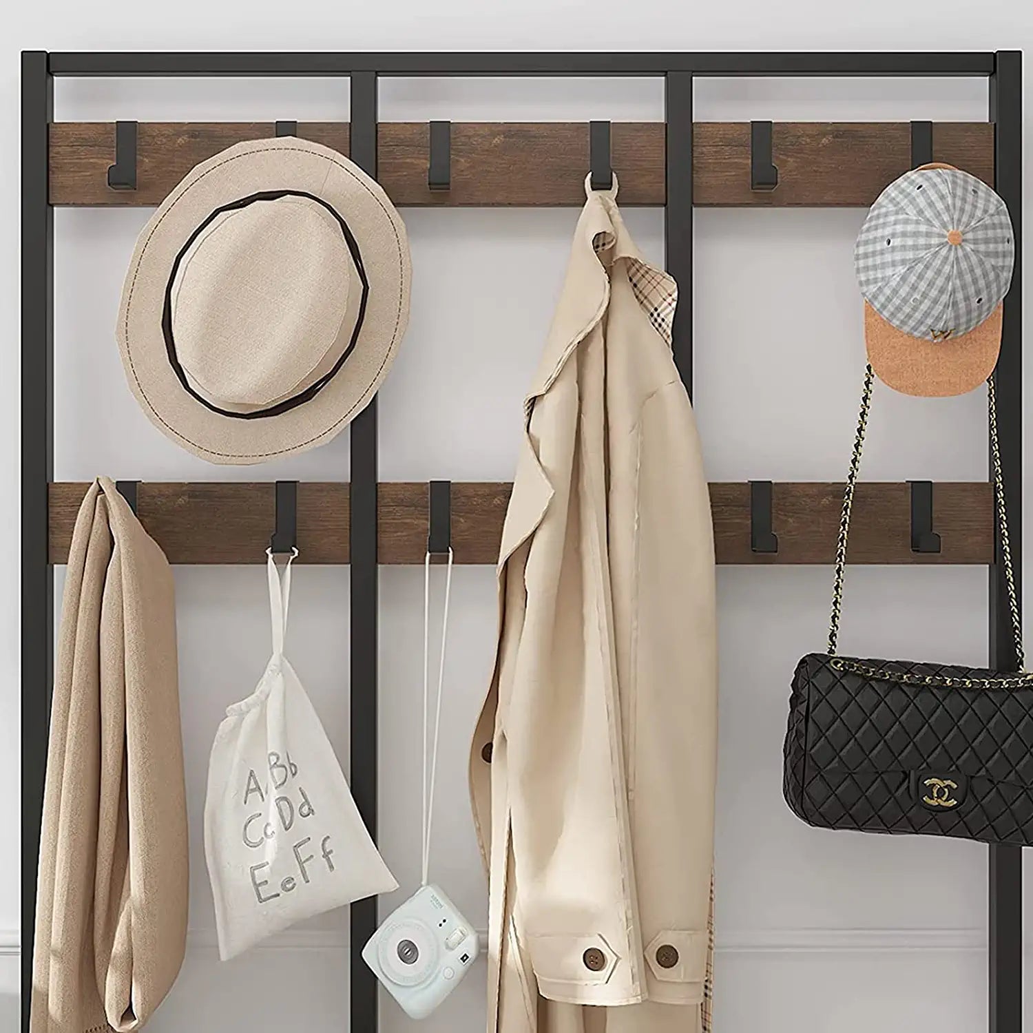 Large coat rack shop stand