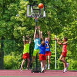 Dripex Portable 10ft Basketball Backboard Hoop