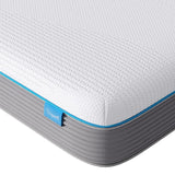 Vesgantti Mattress Innerspring Hybrid Mattress with Memory Foam | 9-Zone Pocket Spring Full Size Mattress with Washable Cover | Ag+ Infusion | Medium Firm Feel | Mattress in a Box