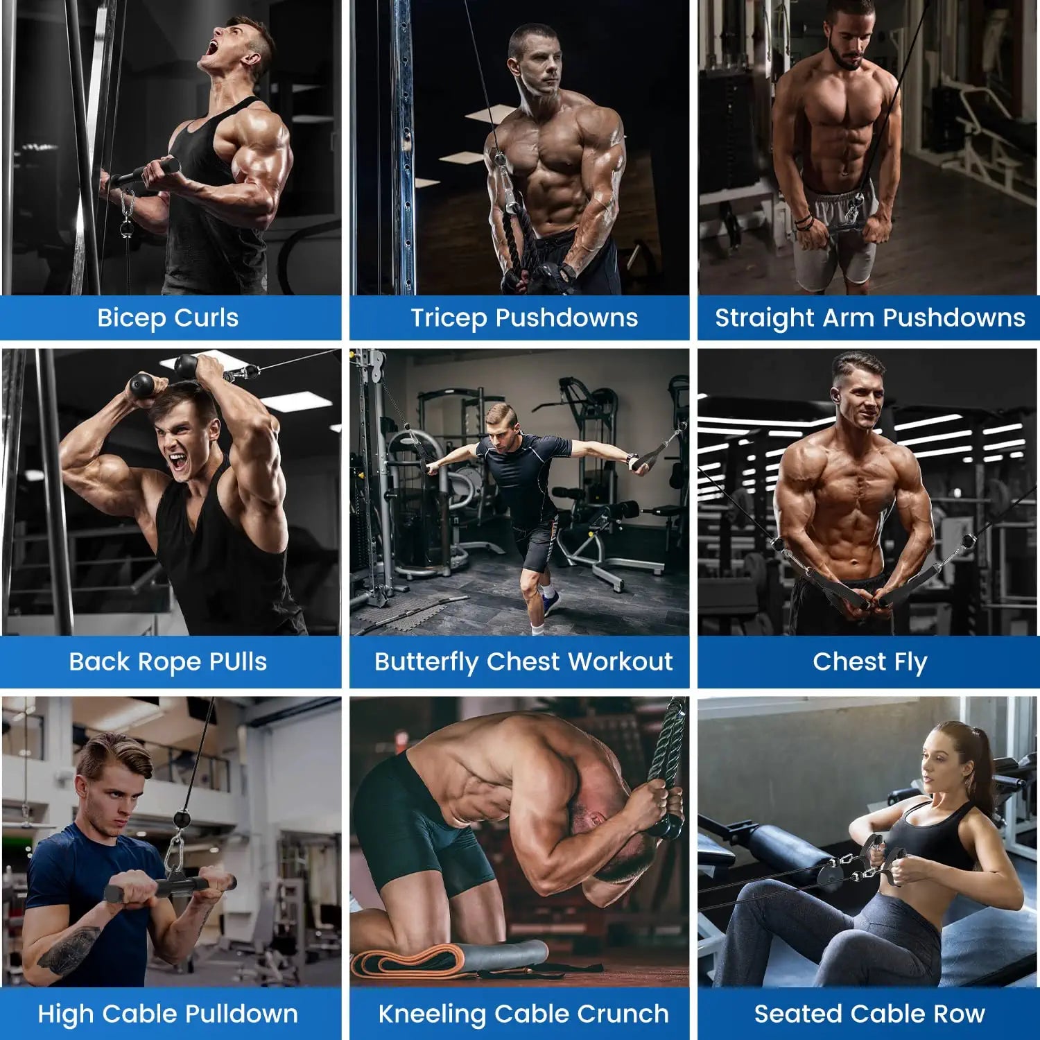 Weight Lifting LAT And Lift Pulley System Gym, SERTT Upgraded DIY