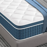 Koorlian Hybrid Innerspring Mattress in a Box,Cool Comfort Mattress with Breathable Memory Foam and Pocket Spring