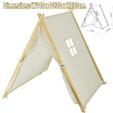 Large Teepee Tent for Adult&Kids Wedding Party Decor Indoor Outdoor Play House