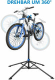 Adjustable Height Bicycle Bike Repair Stand Mechanic Folding Maintenance Station
